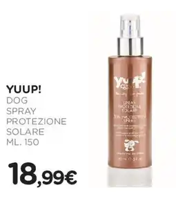 Arcaplanet Yuup! dog spray protezione solare ml. 150 offerta