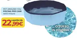 Arcaplanet Pet around you piscina per cani vari misure offerta