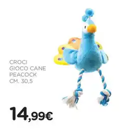 Arcaplanet Croci gioco cane peacock offerta