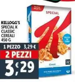 Deco Supermercati Kellogg's special k classic cereali offerta