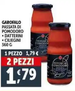 Deco Supermercati Garofalo passata di pomodoro offerta