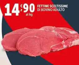 Deco Supermercati Fettine sceltissime di bovino adulto offerta