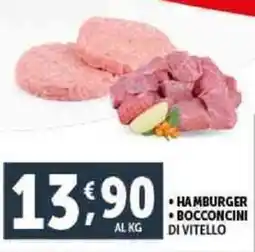Deco Supermercati Hamburger bocconcini di vitello offerta