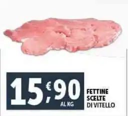Deco Supermercati Fettine scelte di vitello offerta