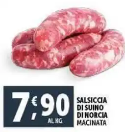 Deco Supermercati Salsiccia di suino di norcia macinata offerta