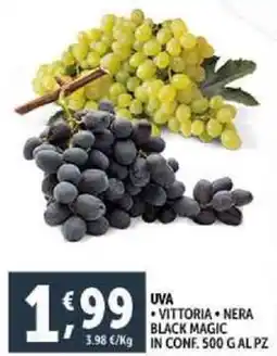 Deco Supermercati UVA vittoria nera black magic offerta