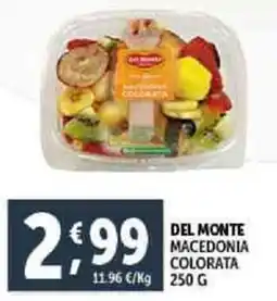 Deco Supermercati Del monte macedonia colorata offerta