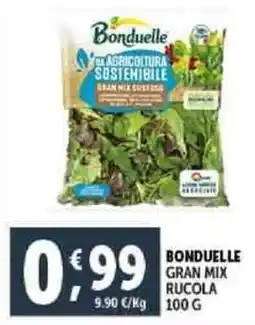 Deco Supermercati Bonduelle gran mix rucola offerta