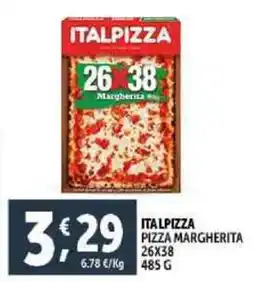 Deco Supermercati Italpizza pizza margherita 26x38 offerta
