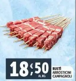 Deco Supermercati Rusti arrosticini campagnoli offerta