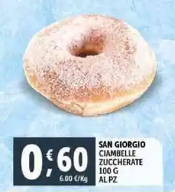 Deco Supermercati San giorgio ciambelle zuccherate offerta