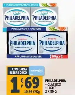 Deco Supermercati Philadelphia classico light offerta