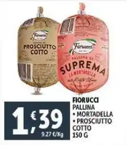 Deco Supermercati Fiorucci pallina offerta