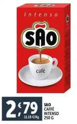 Deco Supermercati Sao caffè intenso offerta