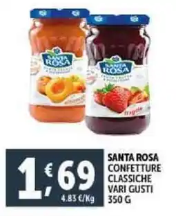Deco Supermercati Santa rosa confetture classiche vari gusti offerta