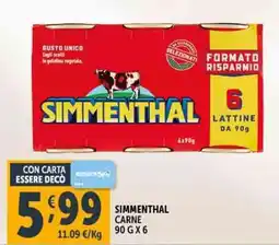 Deco Supermercati Simmenthal carne offerta