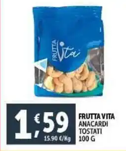 Deco Supermercati Frutta vita anacardi tostati offerta
