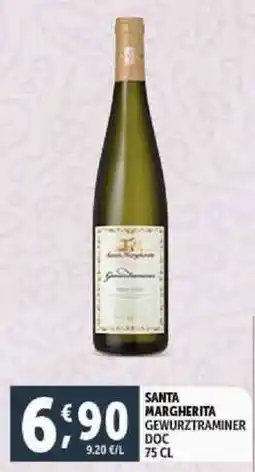 Deco Supermercati Santa margherita gewurztraminer DOC offerta