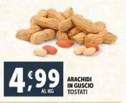 Deco Supermercati Arachidi in guscio tostati offerta