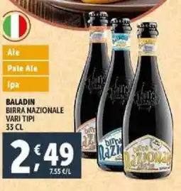 Deco Supermercati Baladin birra nazionale vari tipi offerta