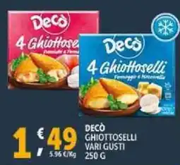 Deco Supermercati Decò ghiottoselli vari gusti offerta