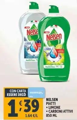 Deco Supermercati Nelsen piatti offerta