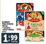 Deco Supermercati Di marco pinsa romana fresca offerta