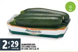 Deco Supermercati Almaverde bio zucchine scure offerta