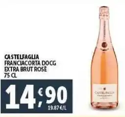 Deco Supermercati Castelfaglia franciacorta docg extra brut rose offerta