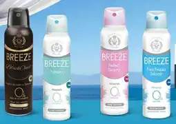 Deco Supermercati Breeze deodorante spray vari tipi offerta