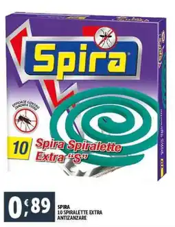 Deco Supermercati Spira 10 spiralette extra antizanzare offerta