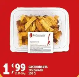 Deco Supermercati Gastronauta tozzapane offerta