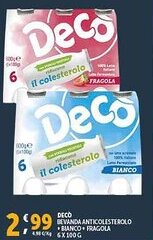 Deco Supermercati Decò bevanda anticolesterolo offerta