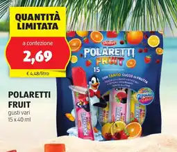 ALDI Polaretti fruit dolfin offerta
