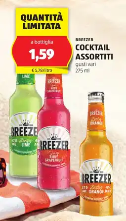 ALDI BREEZER Cocktail assortiti offerta
