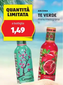 ALDI Arizona te verde offerta