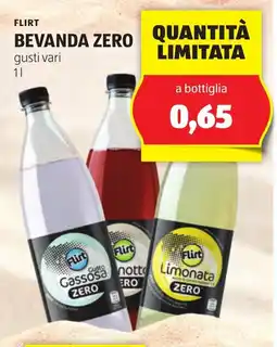 ALDI Flirt bevanda zero offerta