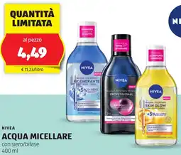 ALDI Nivea acqua micellare offerta