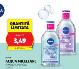ALDI Nivea acqua micellare offerta