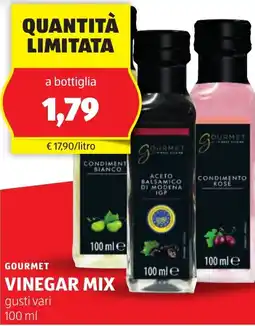 ALDI Gourmet vinegar mix offerta