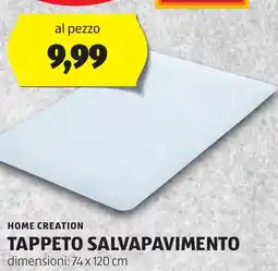 ALDI HOME CREATION Tappeto salvapavimento offerta