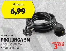 ALDI WORKZONE Prolunga 5M offerta