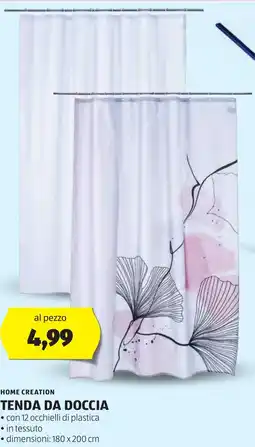 ALDI HOME CREATION Tenda da doccia offerta