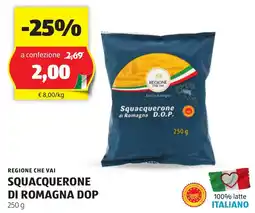ALDI REGIONE CHE VAI Squacquerone di romagna DOP offerta