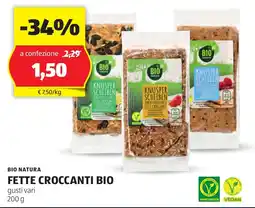 ALDI BIO NATURA Fette croccanti bio offerta