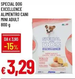 IperFamila Special dog excellence alimentro cani mini adult offerta