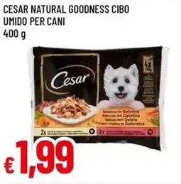 IperFamila Cesar natural goodness cibo umido per cani offerta