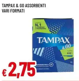 IperFamila Tampax & go assorbenti vari formati offerta