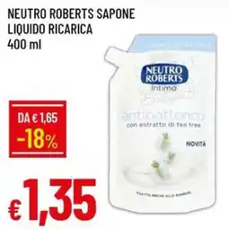 IperFamila Neutro roberts sapone liquido ricarica offerta