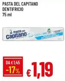 IperFamila Pasta del capitano dentifricio offerta